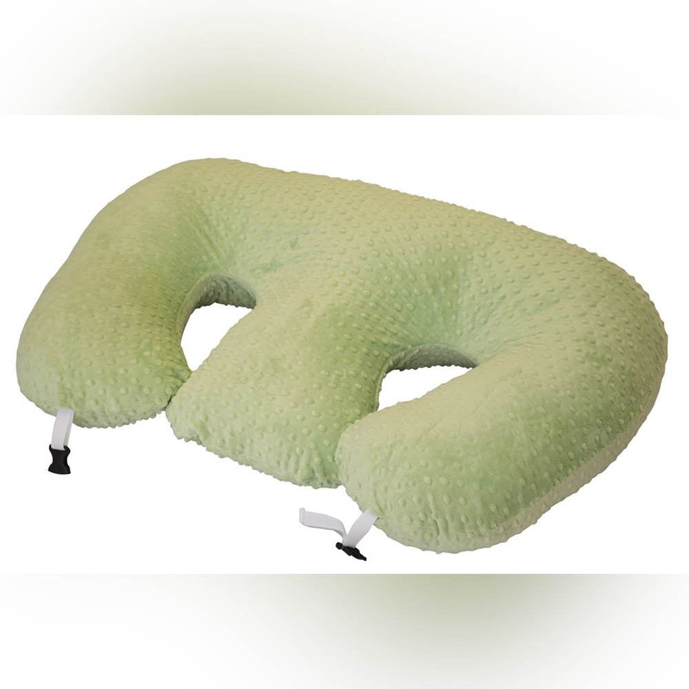 Twin Z Nursing 6-In-1 Boppy Pillow Color Green